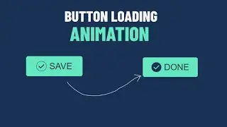 Button Loading Animation on click using HTML, CSS   JavaScript   2024