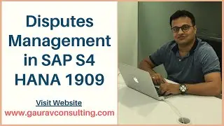 SAP Disputes Management in S4 HANA 1909