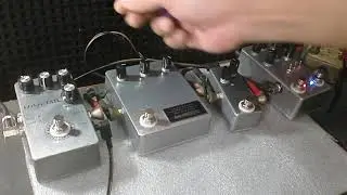 REVERB DELAY pedal SERIES or PARALLEL order