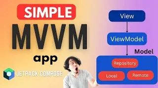 Simple MVVM App 🔥 | Android | Jetpack Compose