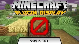 Minecraft Plugin Display: Roadblock