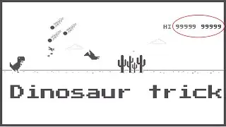 Chrome Dinosaur Game For Unlimited Score