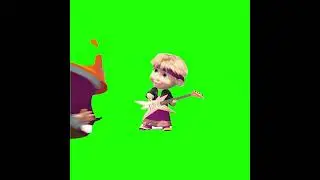 Masha and the Bear Opening - in Green Screen Square