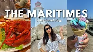 FIRST TIME TRAVELLING TO CANADA'S EAST COAST // 5-Day Road Trip Around The Maritimes with My Dad