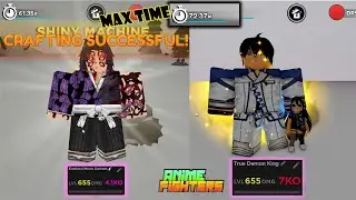 Max TIME! Limitless Kokushibo [Evolved Moon Demon ]!! INFUSED [ True Demon King]! Anime Fighters Sim