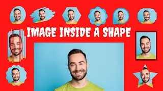 How To Put An IMAGE Inside of A SHAPE in Canva | Canva Photo Editing Tutorial