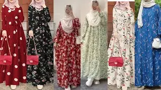 New Stylish Printed abaya design 2024 | Modern printed abaya design ideas | Beautiful hijab design
