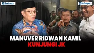 Ridwan Kamil Lakukan Pertemuan Tertutup Dengan JK Usai Maju Pilkada Jakarta