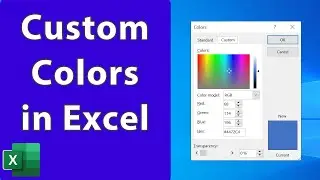 Excel Color Matching Made Easy - Excel Quickie 102