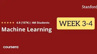 Machine learning Coursera quiz answers week 3 to week 4 | Coursera machine learning Course 