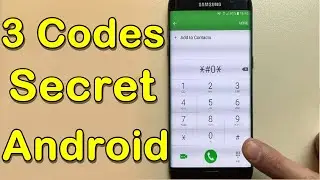 3 Code Secret Tres important Pour Téléphone Android