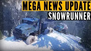 SnowRunner update PHASE 6, 7 & 8 details revealed (PVP RACING?!)