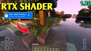 🔥Aesthetic shader For Minecraft Pe 1.20 | RTX For MCPE | Shader Low End Device