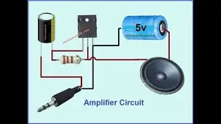 single transistor amplifier Circuit