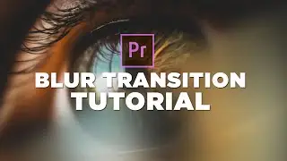 BLUR TRANSITION Tutorial Premiere Pro | How to Make Premiere Pro Blur Transition Effect