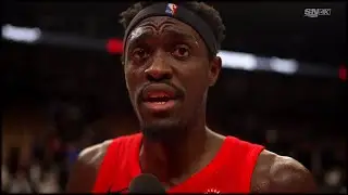 Pascal Siakam (33,7,7) Post-Game Interview vs Atlanta Hawks