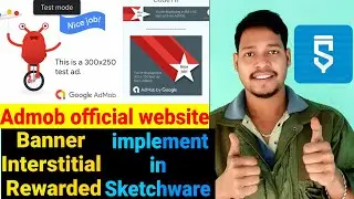 admob ads official website banner interstitial reward project in sketchware pro #AndroidAppdeveloper