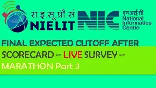 NIELIT NIC 2020 After Scorecard [LIVE] SURVEY PART 3