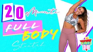 20 Minute Full Body Deep Stretch | Sydney's Dirty 30 - Day 6