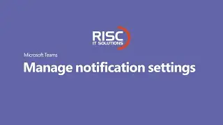 10.2 Manage notification settings