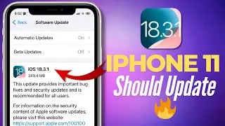 iOS 18.3.1  On iPhone 11🔥 | Battery, Bugs, Overheating | Should You Update iOS 18.3.1 iPhone11