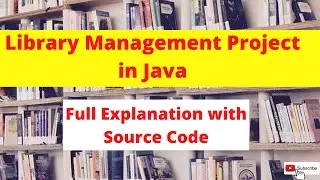 #javaproject Library Management System Project in Java | Book Management application in Java