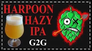 Harpoon Hazy IPA - 100% Citra - Grain to Glass - G2G