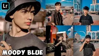 Rumus Lightroom Moddy blue keren free preset xmp | Cara Edit Foto di apk Lightroom