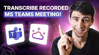 How to transcribe recorded ms teams meeting