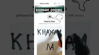 @KhanamCoding Thank u so much for loving my work❤️ #premiumwork #youtubeshorts #virallogos