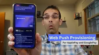 Web Based Provisioning for ApplePay and GooglePay