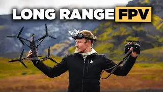 Long Range FPV Flight with the HELION 10 in Iceland