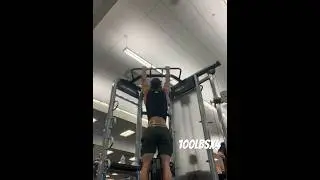 100x4, definitely got a little bit weaker #gym #fitness