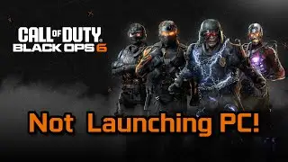 Call Of Duty Black Ops 6 Not Launching/Not Loading/Black Screen/Crash to Desktop on PC FIX