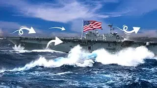 Why Do Aircraft Carriers ALWAYS Sail Directly Into the Wind?