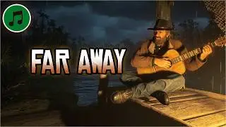 Far Away | Western Ambient Guitar | Red Dead Redemption 2 Landscape & Ambience [4K]