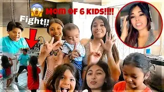 MOM OF 6 KIDS FOR 24 HOURS!!