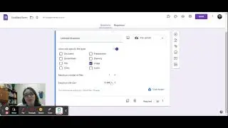 Google Forms: file upload feature