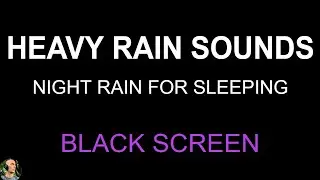 10 Hours of Rain Sounds For Sleeping, Heavy Rain BLACK SCREEN For Insomnia Relief by Still Point