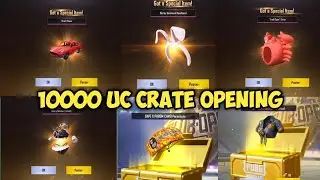 10000 UC CRATE OPENING | SHARK DACIA CRATE OPENING | OMG GOT SKIN