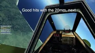 DCS: FW190 D9, ground attack and air kills.