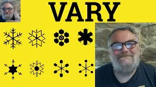 😎 Vary Meaning - Vary Examples - Vary Definition - Vary Defined - Vary Explained - Vary