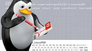 Running Linux In a PDF File