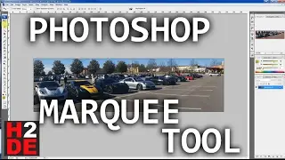 Photoshop Tutorial - Marquee Tool How To Adobe Tool Bar Basics