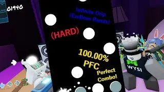 Roblox Funky Friday // Infinite Drip (Endless Remix) (Hard) 100.00% PFC Perfect Combo!! | Silicosis