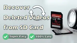 Recover Deleted Videos from SD Card Easily