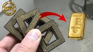 Gold Recovery from Vintage Ceramic Cpu Sockets | Gold Recovery From Electronics | Gold Recovery