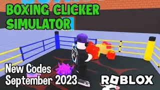 Roblox Boxing Clicker Simulator New Codes September 2023