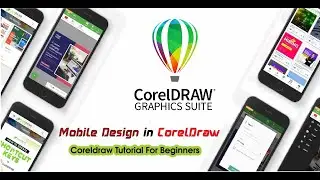 How to work in coreldraw | Mobile Logo Design in Coreldraw | Mobile Cover Design in coreldraw