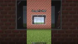 MINECRAFT TRIANGLE WINDOW